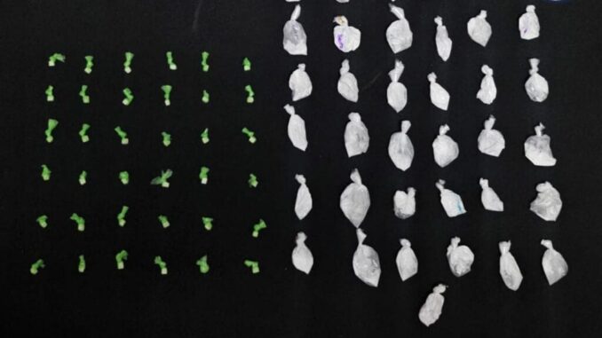 Detiene AEI a sujeto con 73 dosis de cocaína en la colonia Fronteriza Baja