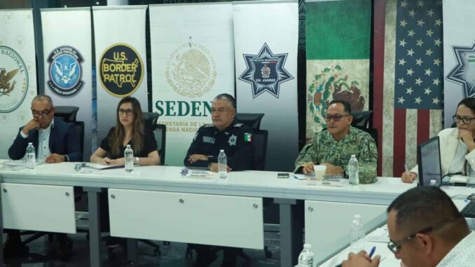 Refuerzan coordinación binacional con reunión de seguridad fronteriza