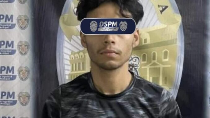 Presentan ante el MP a joven que robó camión maquilero