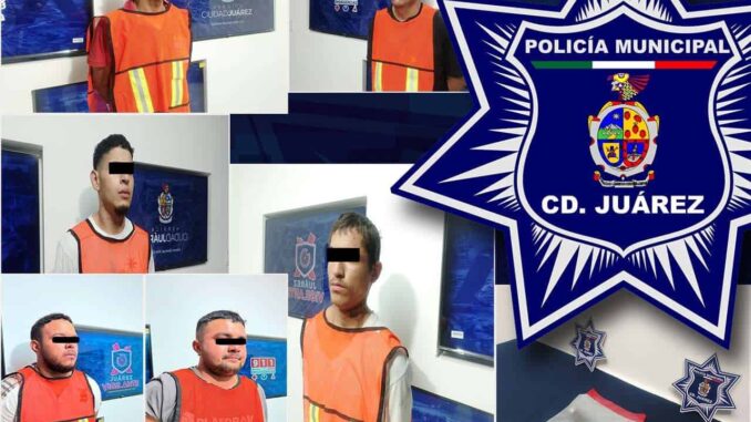 Arrestan a seis por violencia familiar