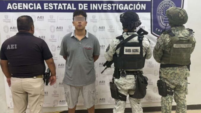 Cumplimenta AEI orden de aprehensión a probable responsable de un homicidio