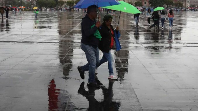 Activan Alerta Roja en la CDMX por fuertes lluvias para hoy 9 de agosto