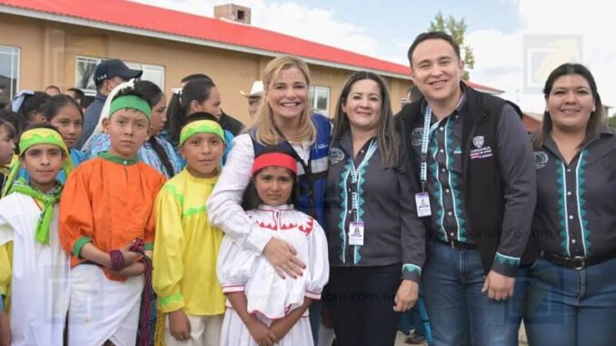 Gobierno de Maru Campos trabaja en combatir el rezago histórico en la Sierra Tarahumara