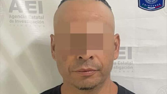 Detiene AEI a imputado por el delito de violencia familiar en Parral