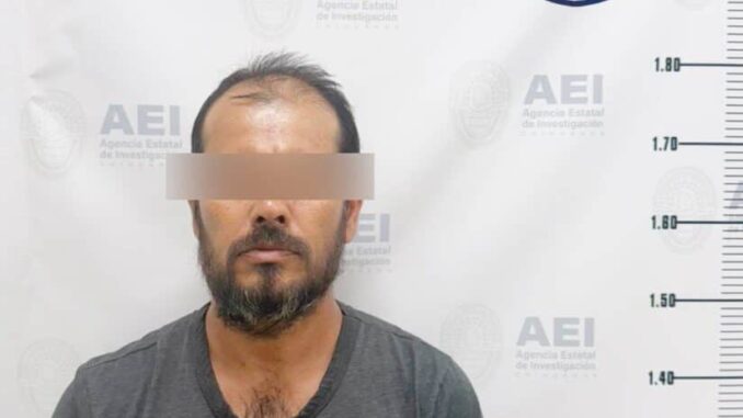 Detiene AEI a sujeto por incumplir obligación alimentaria