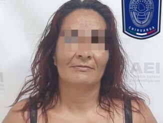 Reaprehende AEI a mujer implicada en un robo a casa habitación en Parral