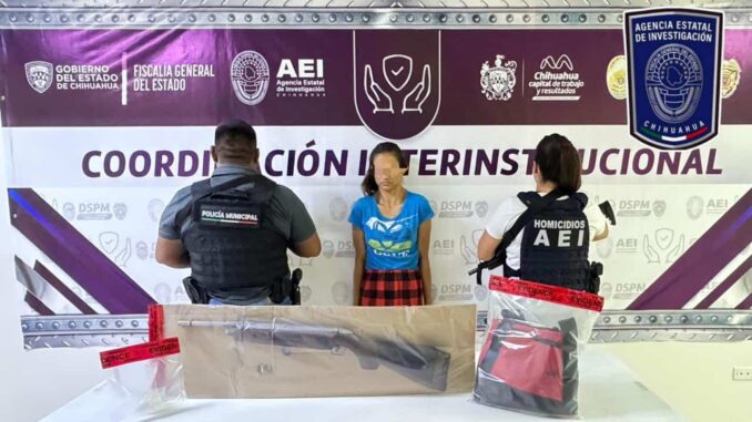 Detiene la AEI a mujer en posesión de 32 envoltorios con cristal en Riberas de Sacramento