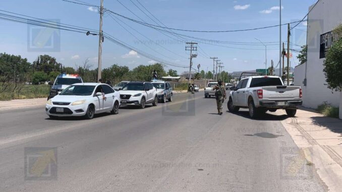 Persecución y disparos en Juan Pablo II termina con detenido tras asalto y choque