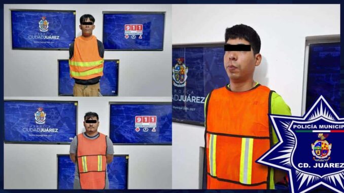 Arrestan a tres acusados de violencia familiar