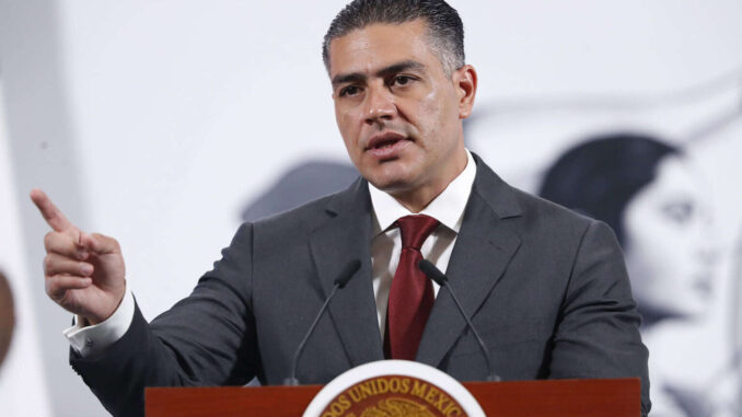 Harfuch confirma sobrevuelo de dron estadounidense a petición de México