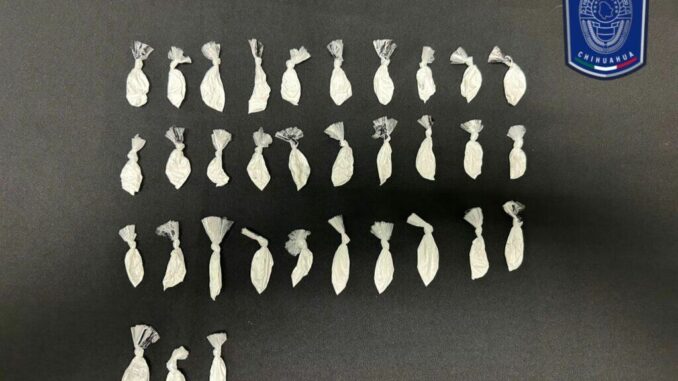 Detiene COE a hombre en posesión de 33 dosis de cocaína en la colonia Revolución Mexicana
