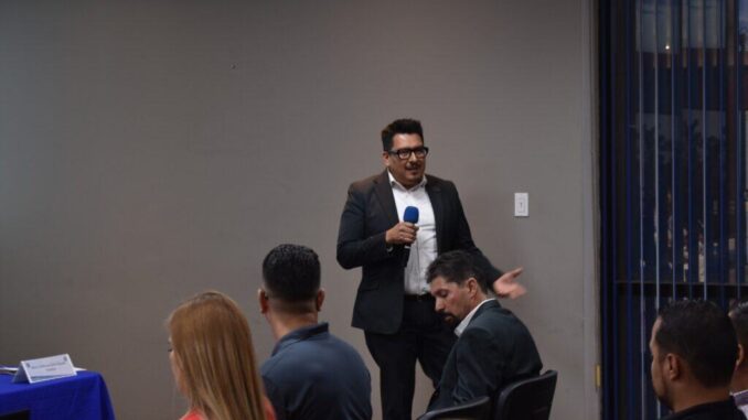 Se reúne Fiscalía General del Estado con miembros de la CANACO Juárez