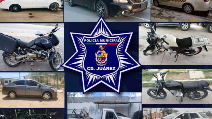 Recuperan 12 vehículos robados en operativos