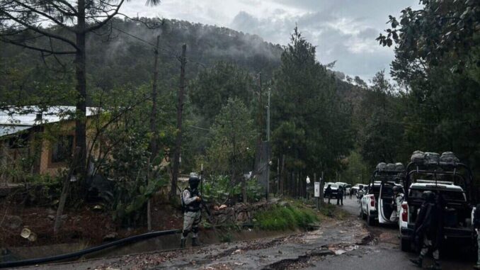 Saquean e incendian viviendas en comunidad de Guadalupe y Calvo 