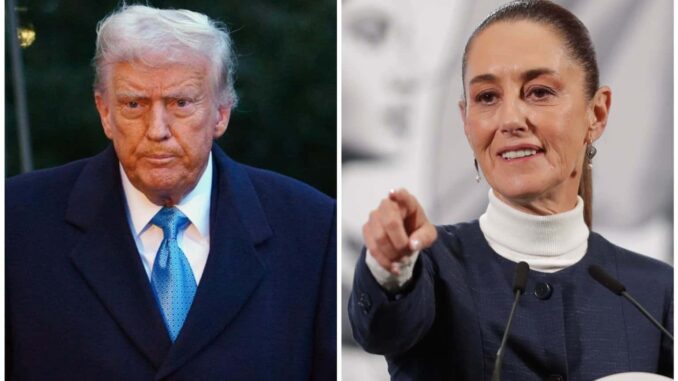 Sheinbaum y Trump posponen otros 90 días los aranceles a México