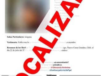 Localiza FEM Noroeste a una menor de edad que contaba con reporte de ausencia en Nuevo Casas Grandes