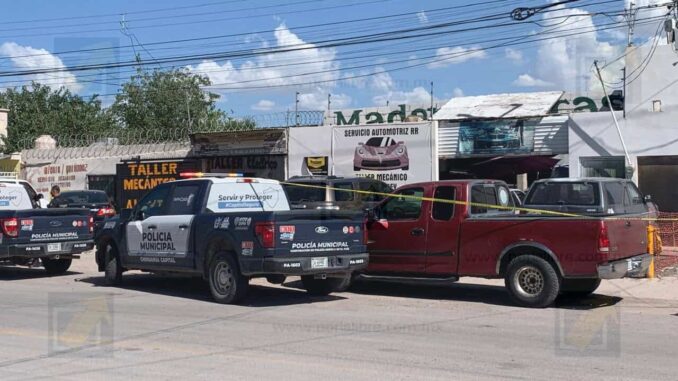 Hombre muere prensado por vehículo en taller mecánico de la colonia 20 Aniversario