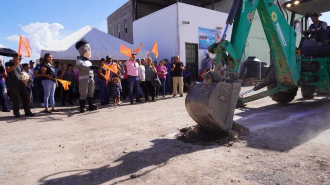 Inicia JMAS Chihuahua segunda etapa de introducción de la red de drenaje en Puerta de Alcalá