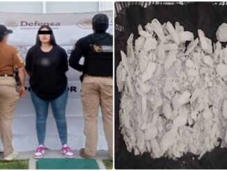 Detienen a colombiana vinculada al CJNG en posesión de metanfetamina y mariguana