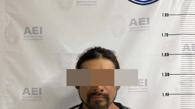 Detiene AEI a masculino por el delito de violencia familiar en Casas Grandes