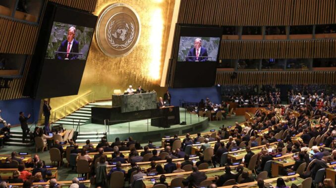 Conferencia para la solución de los dos estados en Oriente Medio arrancará este lunes en la ONU
