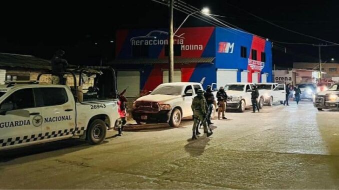 Guardia Nacional abate a tres delicuentes durante enfrentamiento en Guadalupe y Calvo