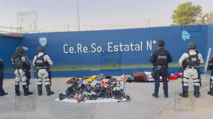 Realizan inspección al interior del Cereso No.5 de Nuevo Casas Grandes