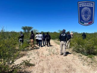 Encuentran restos óseos y casquillos de fusil durante rastreo en Villa Matamoros