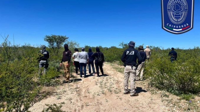 Encuentran restos óseos y casquillos de fusil durante rastreo en Villa Matamoros