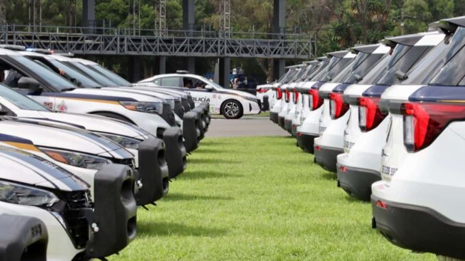 Policía de la CDMX estrena 3 mil 500 patrullas para reforzar seguridad