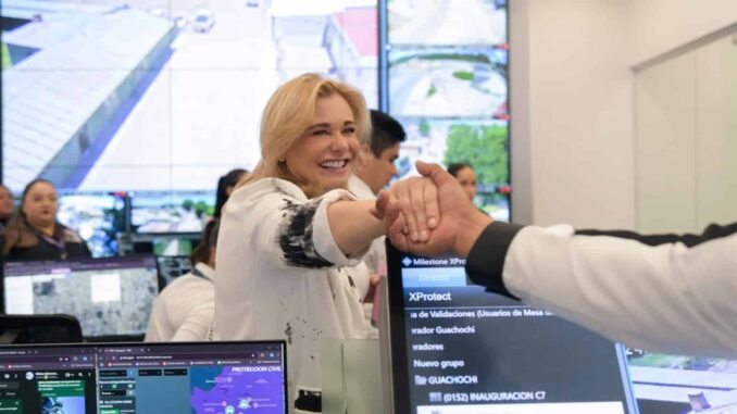 Maru Campos inaugura en Guachochi Subcentro Centinela