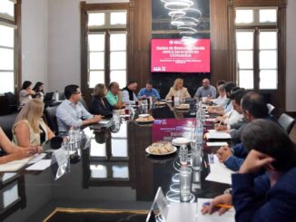 Maru Campos y autoridades del Gobierno Federal dan seguimiento a la estrategia de vacunación contra el sarampión