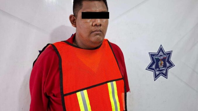 Lo arrestan consumiendo droga, con un cargador y 9 cartuchos útiles