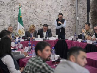 Maru Campos encabeza mesa de seguridad en Guadalupe y Calvo; acuerda trabajo conjunto para restablecer la paz en la región