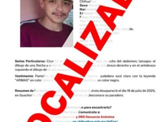 Localiza AEI a joven reportado ausente en Guachochi