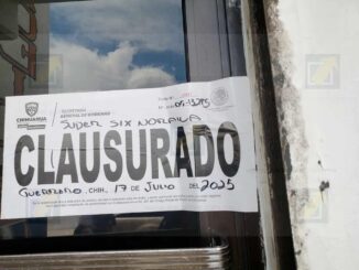 Realiza gobernación estatal clausura de 12 establecimientos durante la última semana