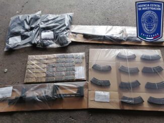 Asegura Célula BOI armas, cartuchos y equipo táctico en Guadalupe y Calvo