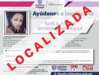 Localiza FEM a mujer que estaba ausente desde el 2021 en Ciudad Juárez