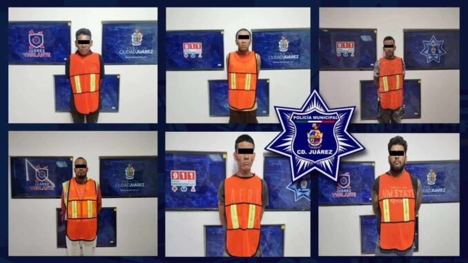 Arrestan a 6 prófugos de la justicia