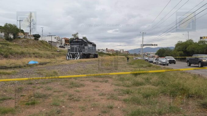 Trabajador pierde la vida al ser embestido por el tren