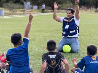 Más de 90 niños atiende Municipio con programa “Goles por la Vida” en prevención del suicidiØ