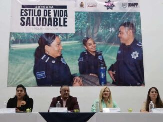 Capacita SSPM a policías en hábitos saludables