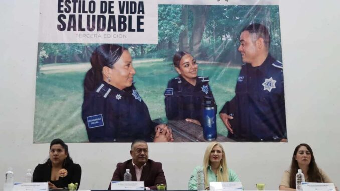 Capacita SSPM a policías en hábitos saludables