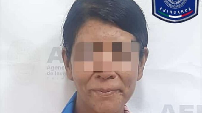 Detiene AEI a mujer acusada por delitos contra la salud en Parral