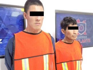 Detienen a dos por robo de vehículo a mano armada