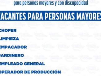 Gobierno del Estado ofrece nuevas vacantes laborales para personas mayores