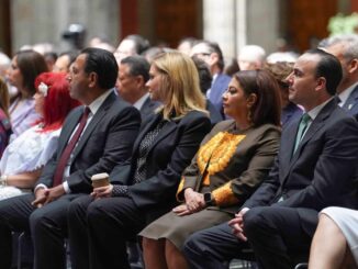 Maru Campos asiste a primer informe de gobierno de Claudia Sheinbaum