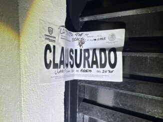 Gobernación Estatal clausura 9 establecimientos durante la última semana