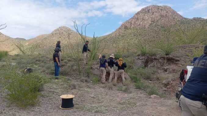 CLB inspecciona tiro de mina “La Prieta” en zona de Romanzza, con equipo especializado