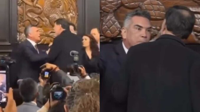 Congreso discutirá resolución tras pelea entre «Alito» y Noroña